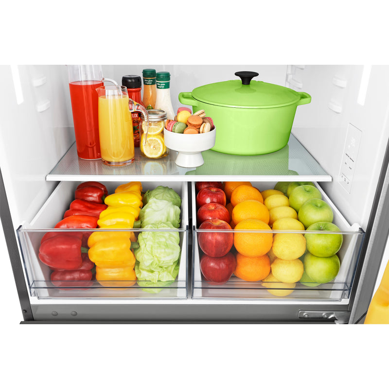 Hisense 32-inch 22.3 cu. ft. Counter-Depth Bottom Freezer Refrigerator with LED Lighting RB22A2FSE IMAGE 11