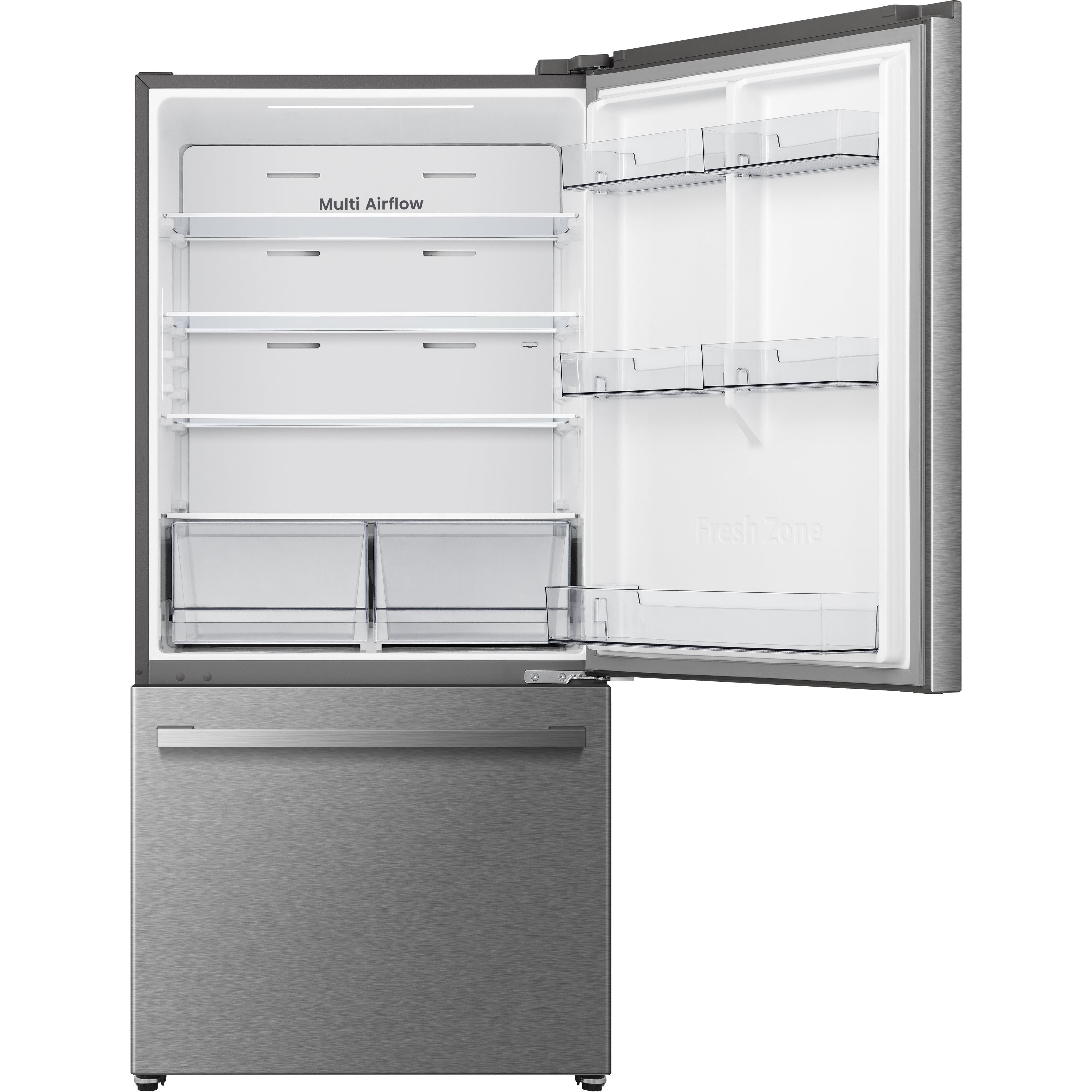 Hisense 32-inch 22.3 cu. ft. Counter-Depth Bottom Freezer Refrigerator with LED Lighting RB22A2FSE IMAGE 2