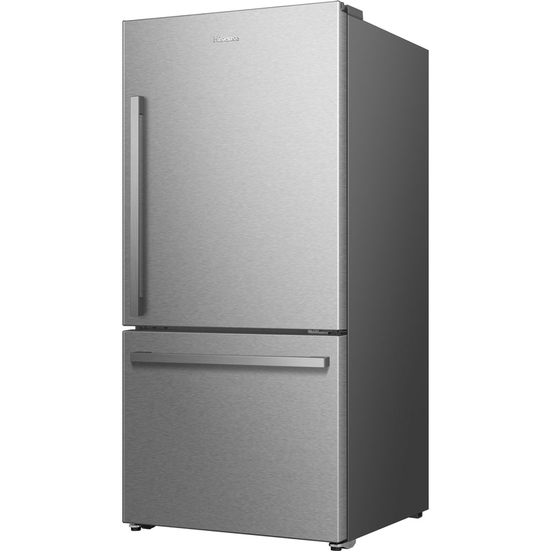 Hisense 32-inch 22.3 cu. ft. Counter-Depth Bottom Freezer Refrigerator with LED Lighting RB22A2FSE IMAGE 4
