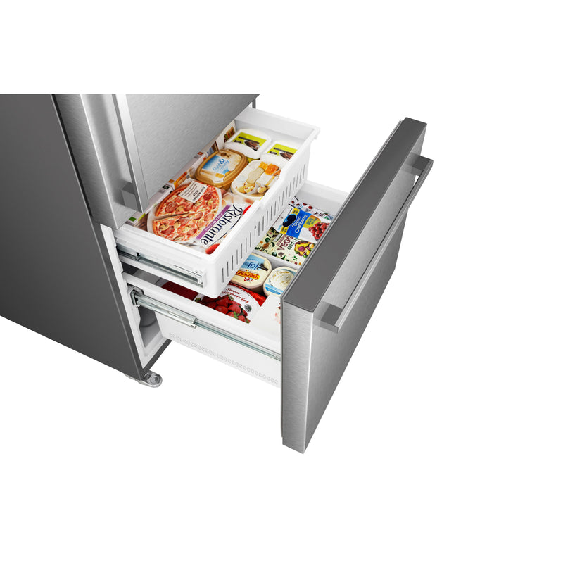 Hisense 32-inch 22.3 cu. ft. Counter-Depth Bottom Freezer Refrigerator with LED Lighting RB22A2FSE IMAGE 9