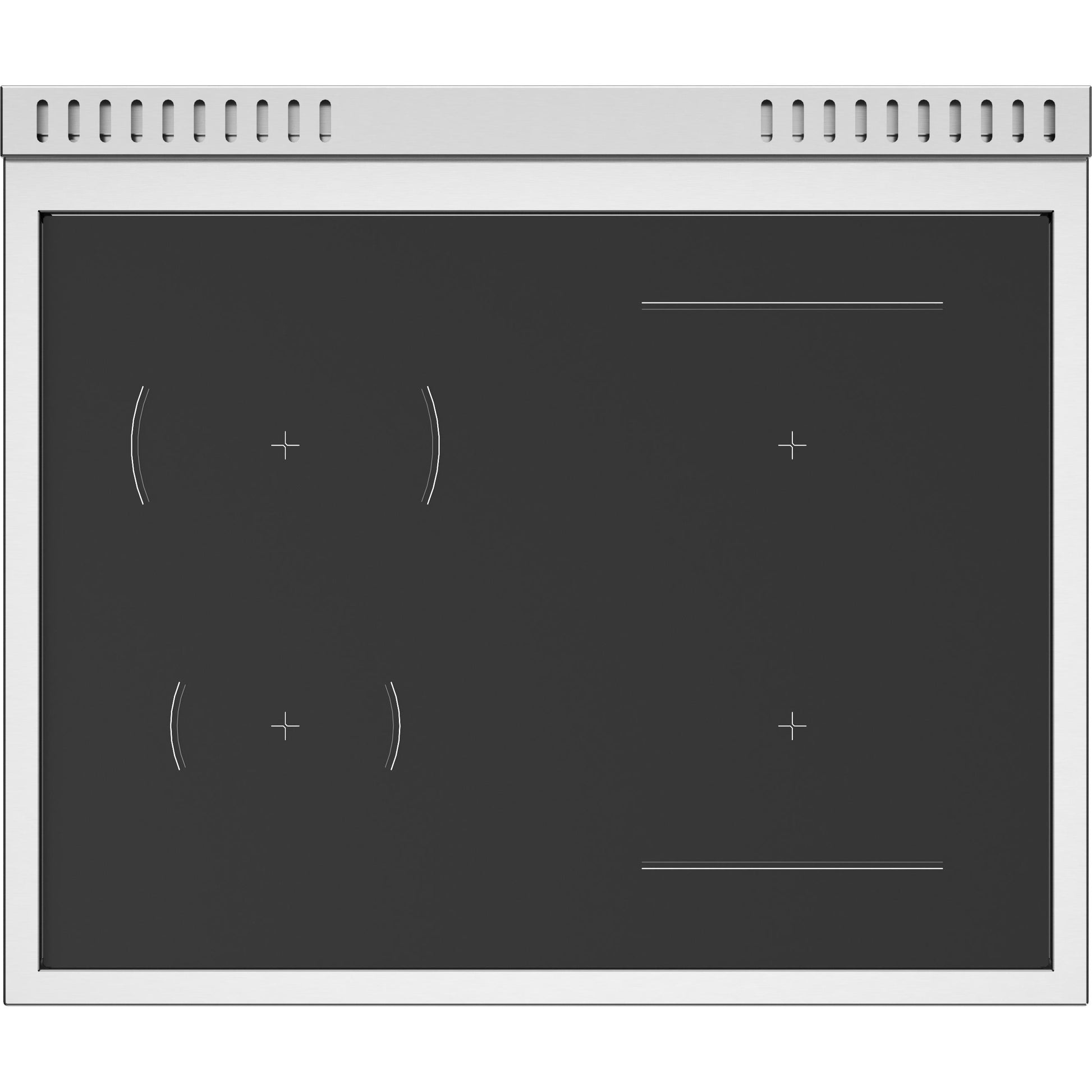 Bertazzoni 30-inch Freestanding Induction Range MAS304INMBIV IMAGE 3