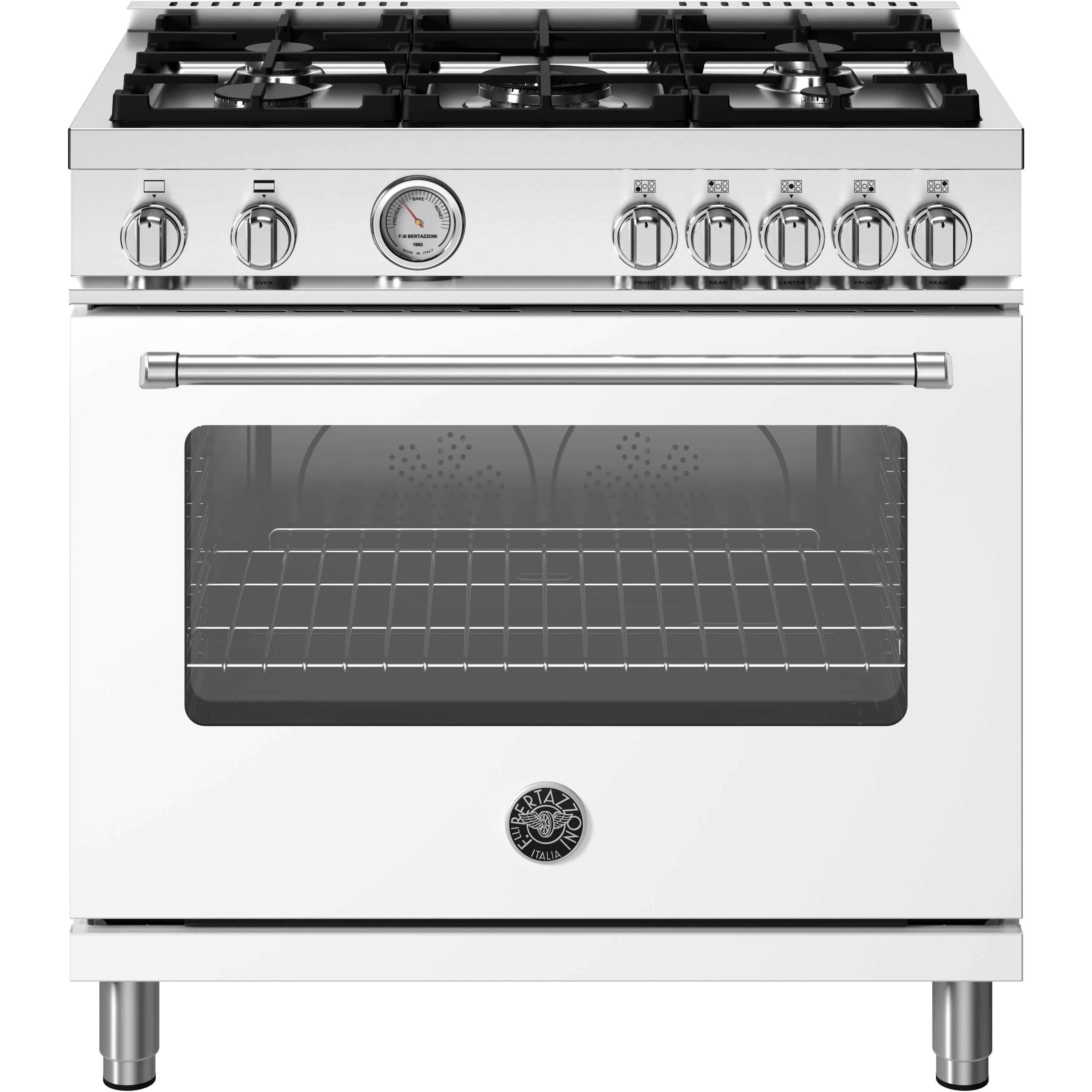 Bertazzoni 36-inch Freestanding Gas Range MAS365GASBIV IMAGE 1