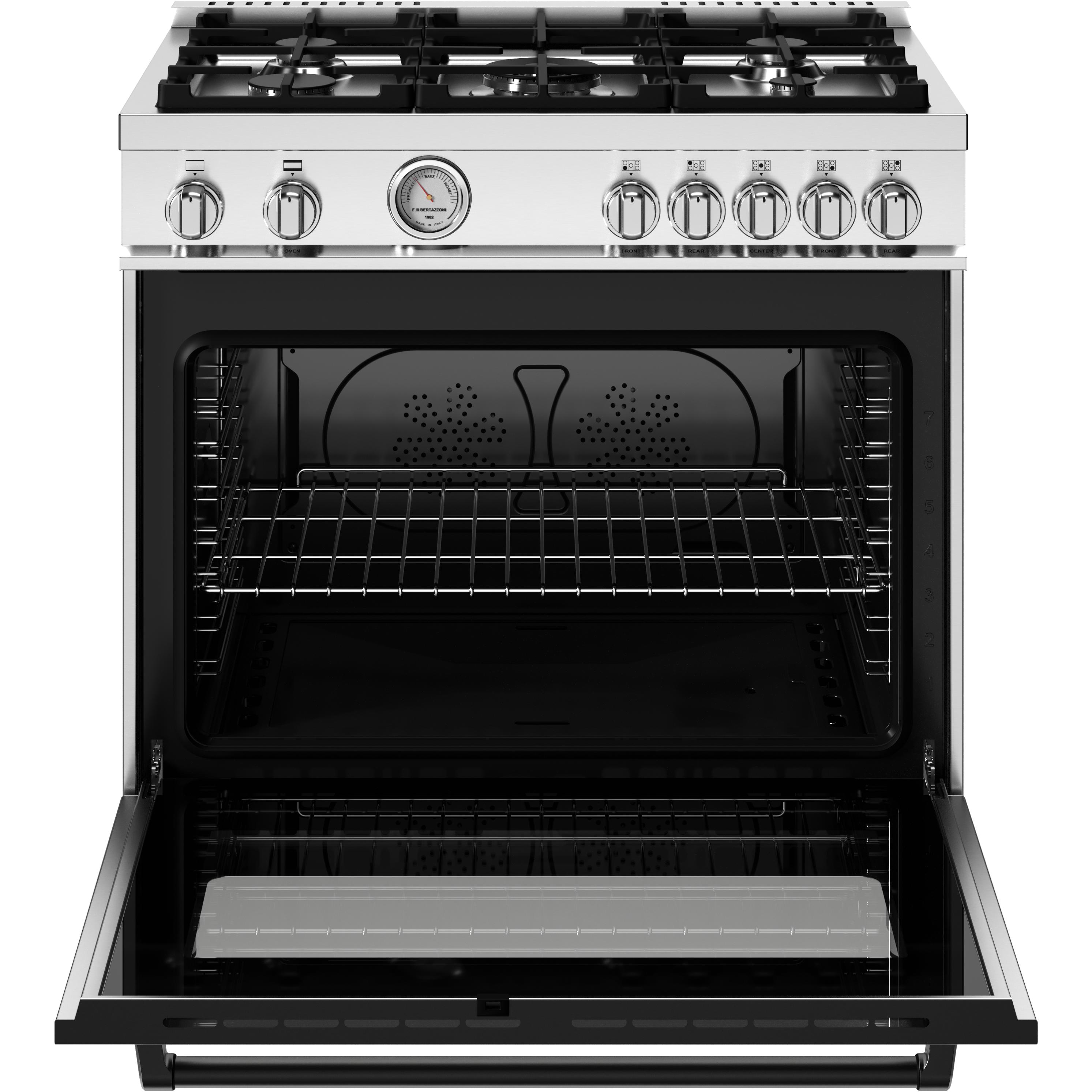 Bertazzoni 36-inch Gas Range MAS365GASXVLP IMAGE 2