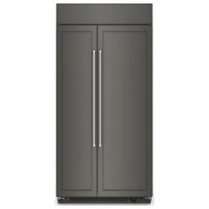 KitchenAid 25.5 cu. ft. Built-in Side-by-Side Refrigerator with Internal Ice Maker KBSN702MPA IMAGE 1