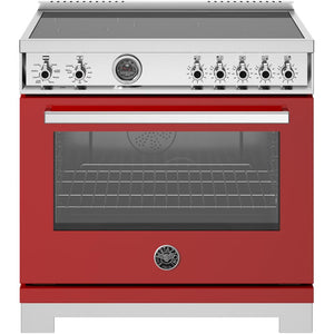 Bertazzoni 36-inch Freestanding Induction Range PRO365ICFEPROT IMAGE 1