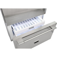Fulgor Milano 36-inch, 18.5 cu. ft. Bottom Freezer Refrigerator with Ice Maker F7PBM36S2-L IMAGE 12