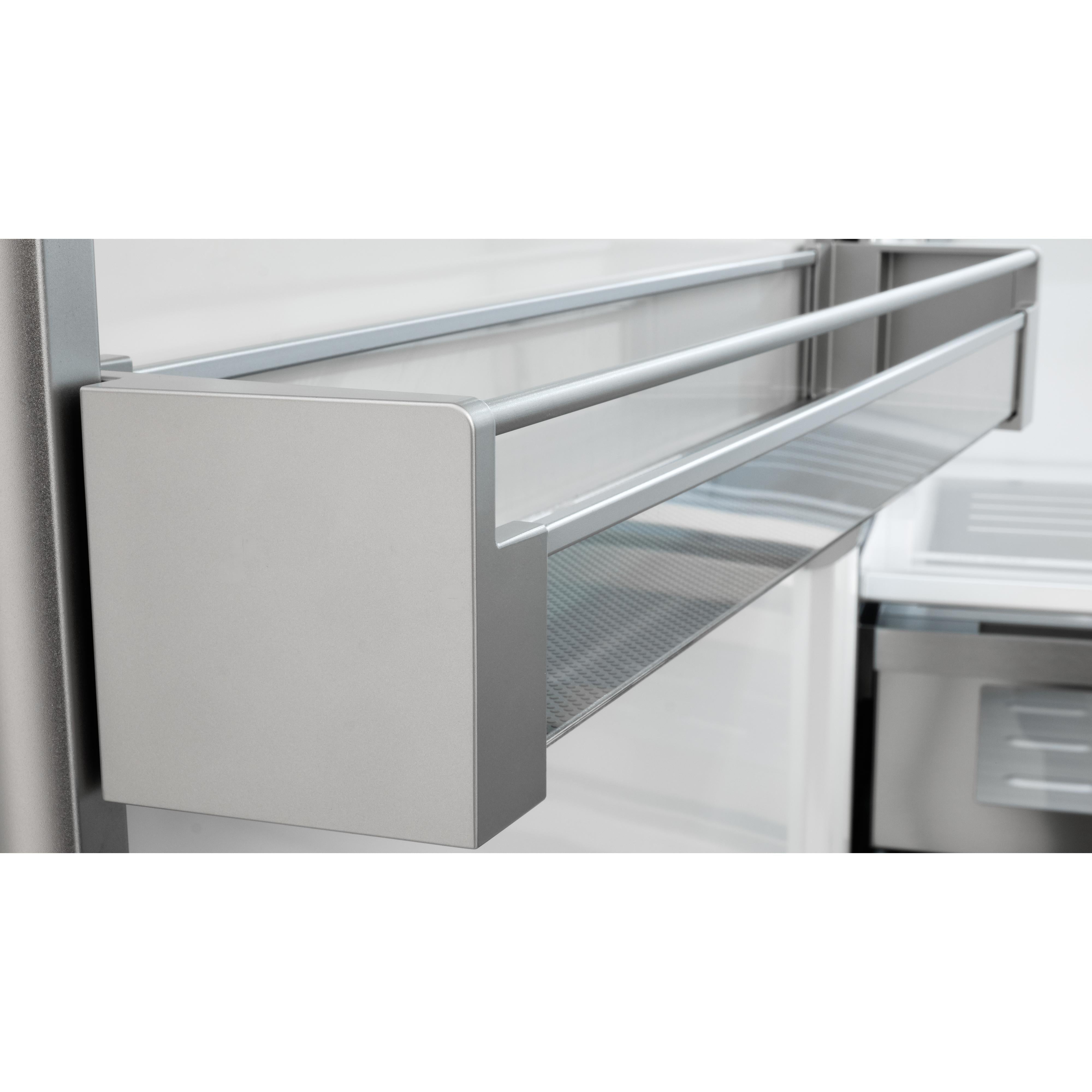 Fulgor Milano 36-inch, 18.5 cu. ft. Bottom Freezer Refrigerator with Ice Maker F7PBM36S2-L IMAGE 13