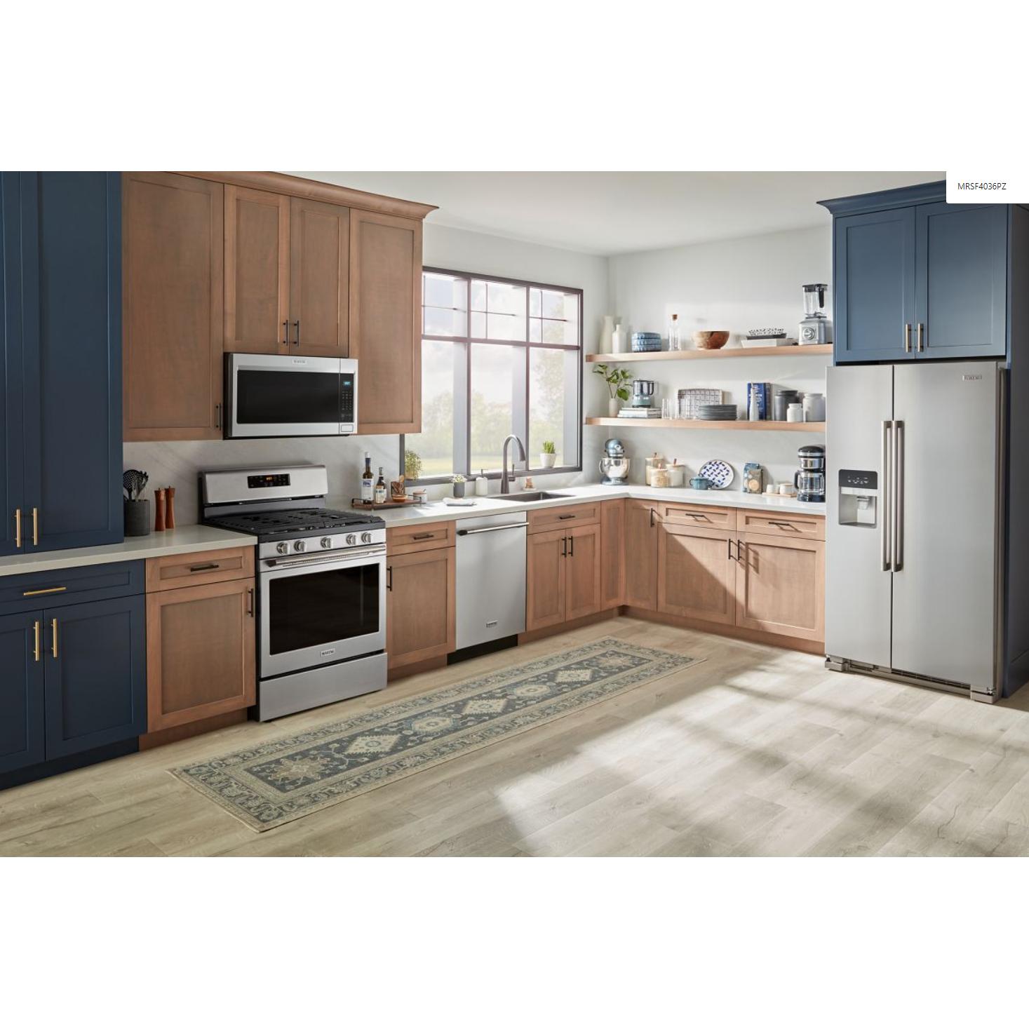 Maytag 36 in. 25 cu. ft. Side-by-Side Refrigerator MRSF4036PZ IMAGE 9