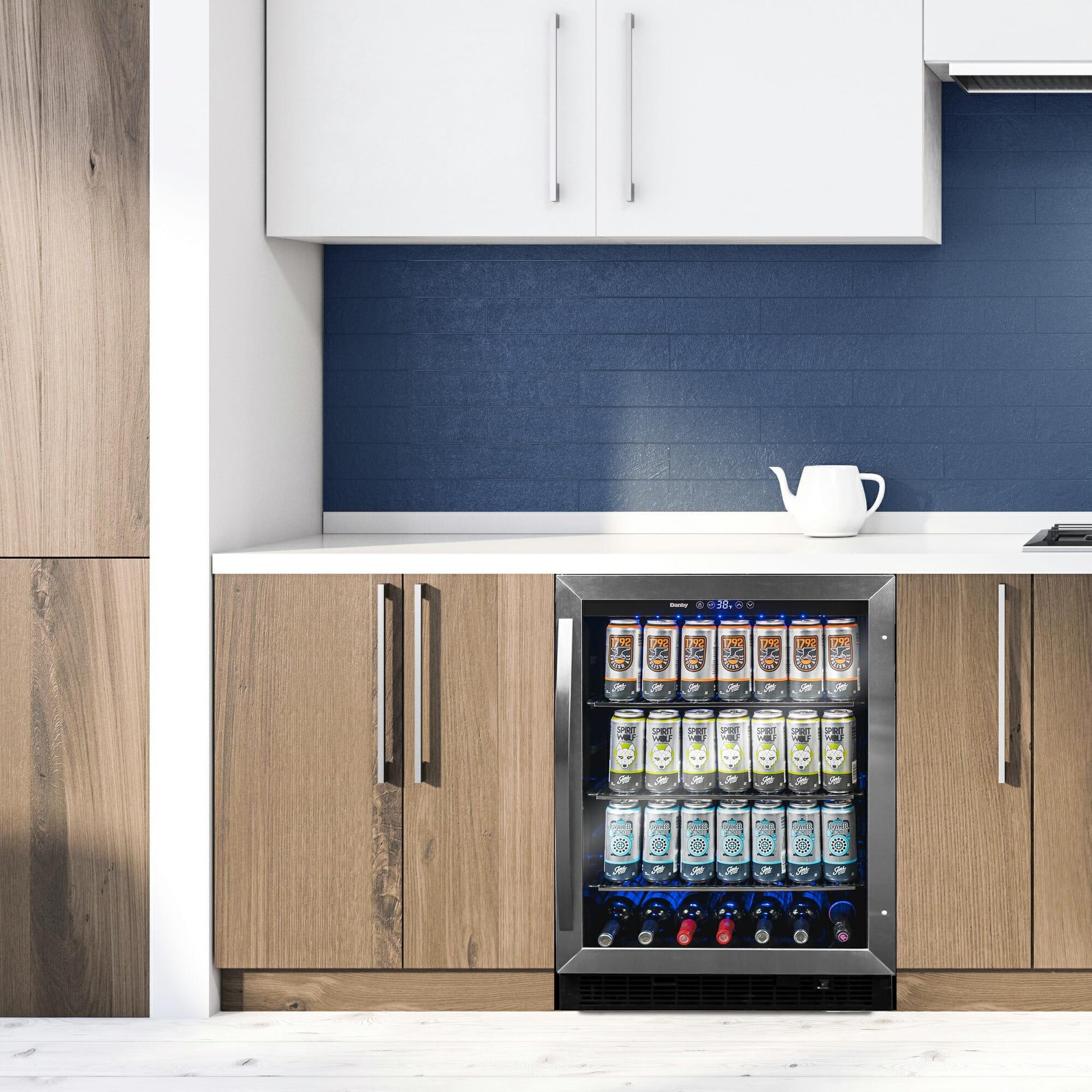 Danby 5.7 cu. ft. Built-in Beverage Center DBC057A1BSS IMAGE 2