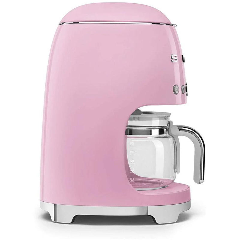 Smeg Retro Style Pink Coffee Maker - DCF02PKUS
