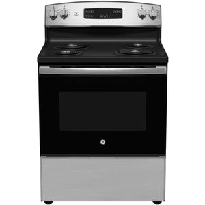 GE 30-inch Freestanding Electric Range JCBS350SVSS IMAGE 1