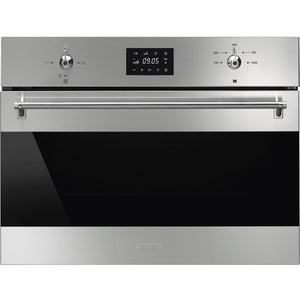 Smeg Classic 24-inch combination oven SFU4300MX IMAGE 1