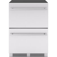 Zephyr 24-inch, 5.4 cu. ft. Drawer Refrigerator PRRD24C1AS IMAGE 1
