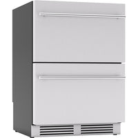 Zephyr 24-inch, 5.4 cu. ft. Drawer Refrigerator PRRD24C1AS IMAGE 2