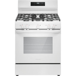 Frigidaire 30-inch Freestanding Gas Range with Even Baking Technology FCRG3062AW IMAGE 1