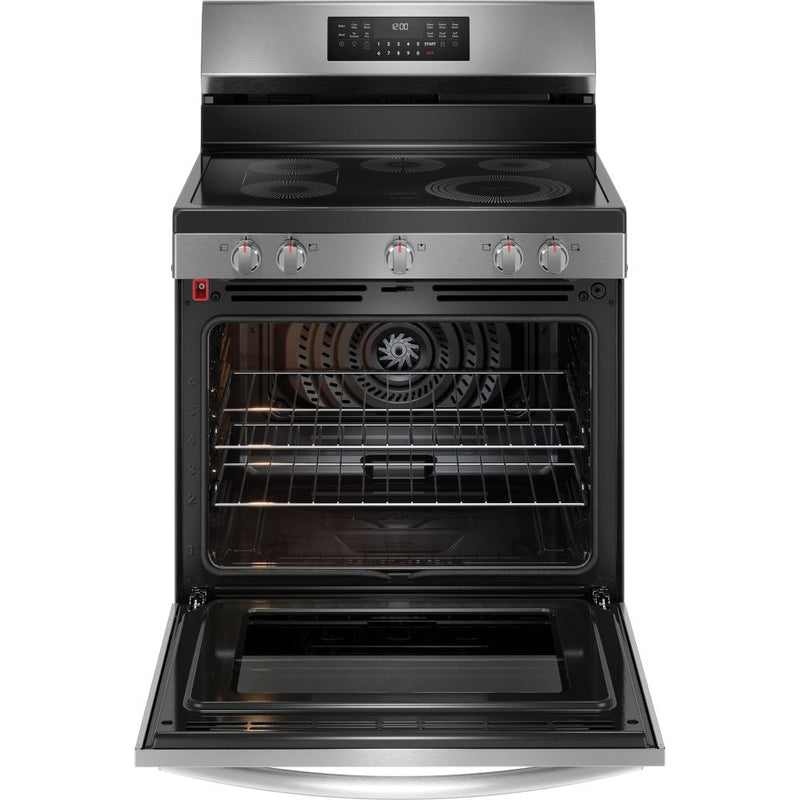 Frigidaire Gallery 30-inch Freestanding Electric Range with Air Fry Technology GCRE306CBF IMAGE 3