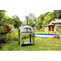 Fontana Forni Natural gas and Wood Firenze Countertop Outdoor Pizza Oven FTFIRHA IMAGE 4