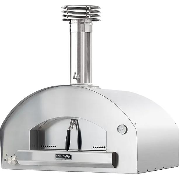 Fontana Forni Propane and Wood Firenze Countertop Outdoor Pizza Oven FTFIR-H-S IMAGE 1