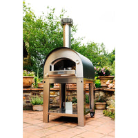 Fontana Forni Natural gas and Wood Napoli Countertop Outdoor Pizza Oven FTNAPHA IMAGE 3