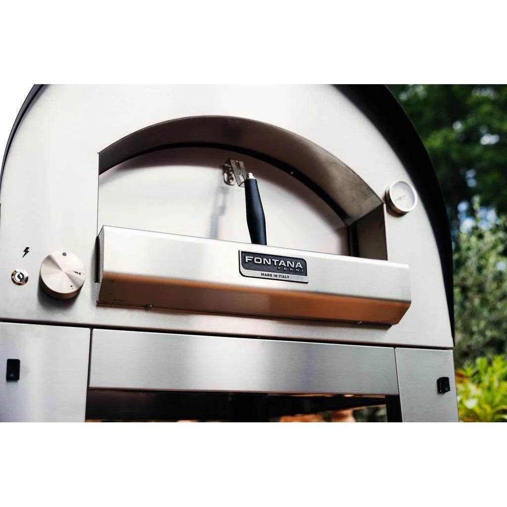 Fontana Forni Natural gas and Wood Napoli Countertop Outdoor Pizza Oven FTNAPHA IMAGE 5