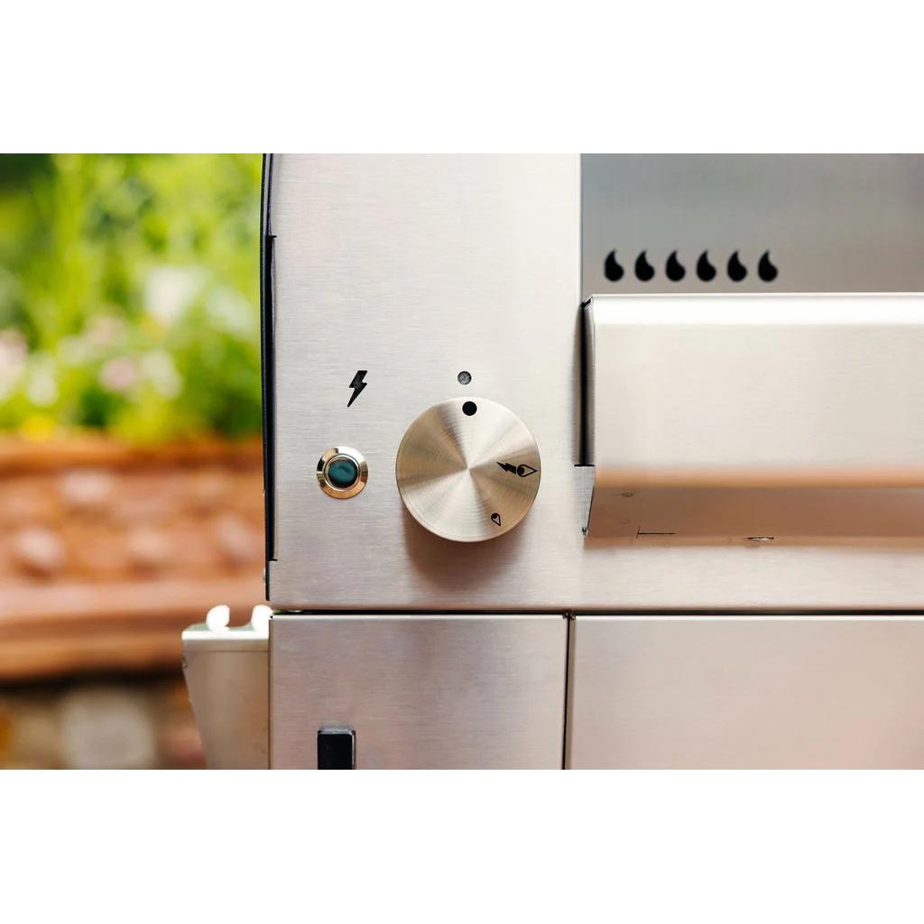 Fontana Forni Natural gas and Wood Napoli Countertop Outdoor Pizza Oven FTNAPHA IMAGE 8