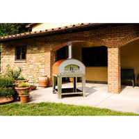 Fontana Forni Roma gas and Wood Napoli Countertop Outdoor Pizza Oven FTROMHA IMAGE 2
