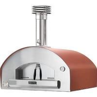 Fontana Forni Roma Propane and Wood Napoli Countertop Outdoor Pizza Oven FTROM-H-R IMAGE 1