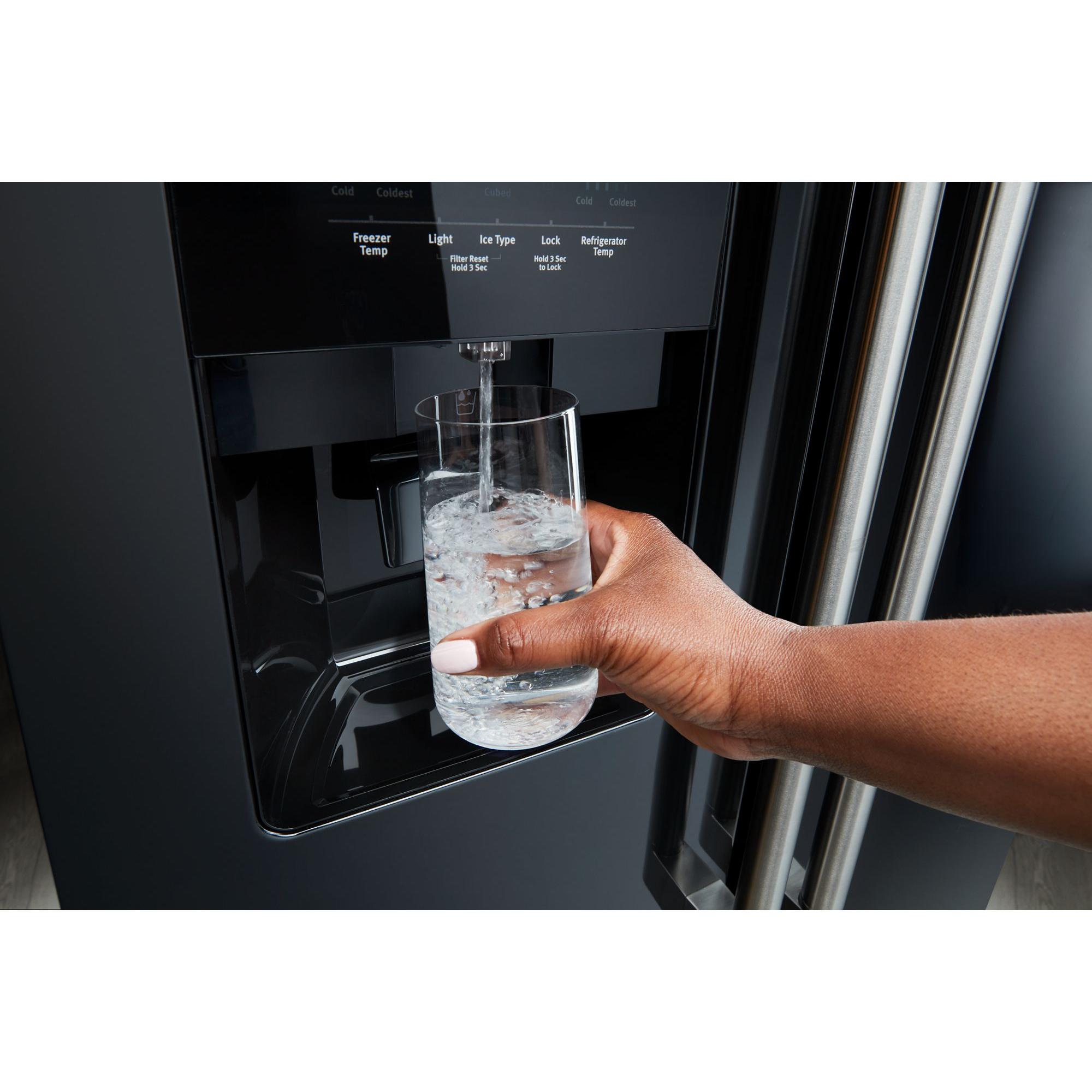 Maytag 36 in. 25 cu. ft. Side-by-Side Refrigerator MRSF4036PB IMAGE 8