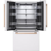 LG Studio 36-inch, 26.5 cu. ft. Counter-Depth French 3-Door Refrigerator with ThinQ® Technology SRFB27W3 IMAGE 3