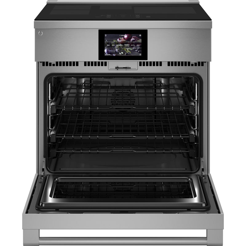 Monogram 30-inch Freestanding Induction Range with Wi-Fi Built-in ZHP304ETVSS IMAGE 3