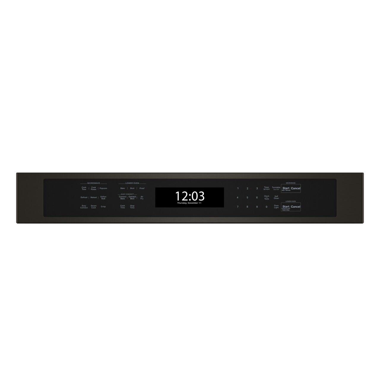 KitchenAid 27-inch, 5.7 cu. ft. Built-in Combination Wall Oven with Microwave with Air Fry KOEC527PBS IMAGE 3