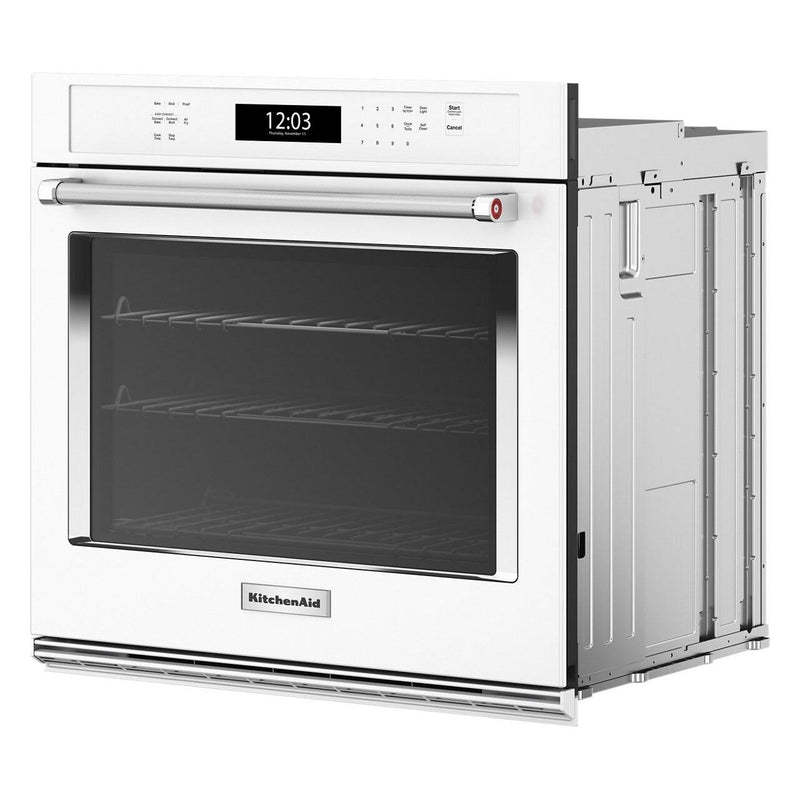 KitchenAid 30-inch, 5.0 cu. ft. Built-in Wall Oven with Air Fry KOES530PWH IMAGE 4
