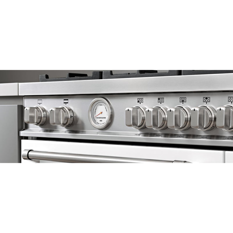Bertazzoni 48-inch Freestanding Dual Fuel Range with Griddle MAS486GDFMNEV IMAGE 4