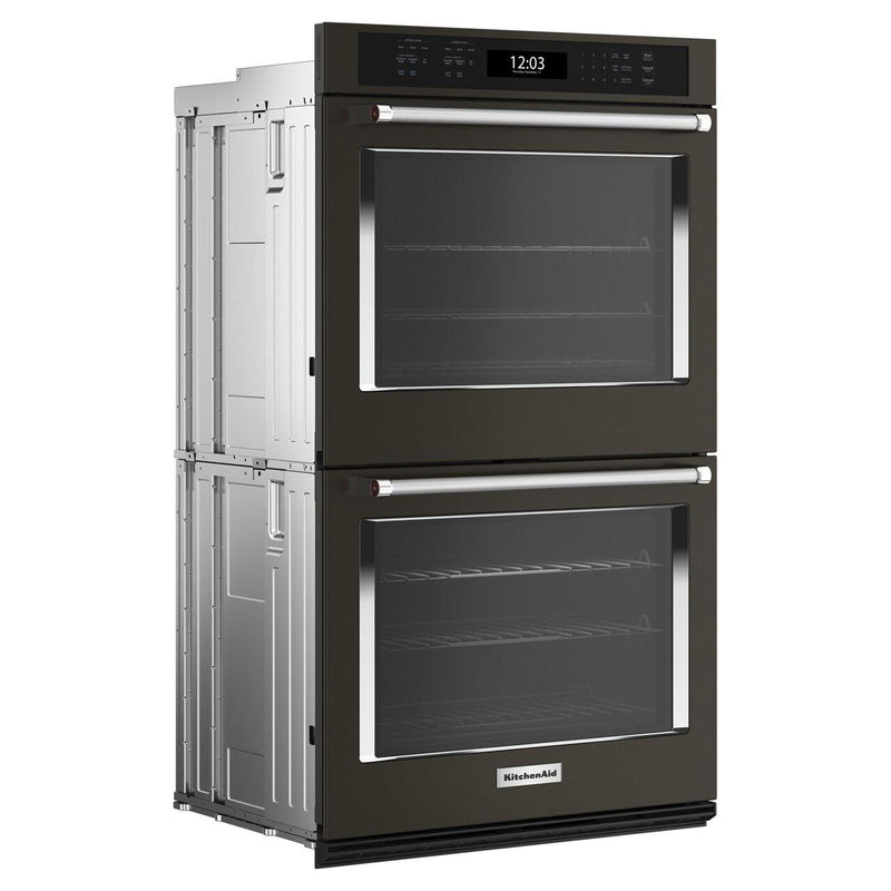 KitchenAid 30-inch, 10 cu. ft. Built-in Double Wall Oven with Air Fry KOED530PBS IMAGE 4