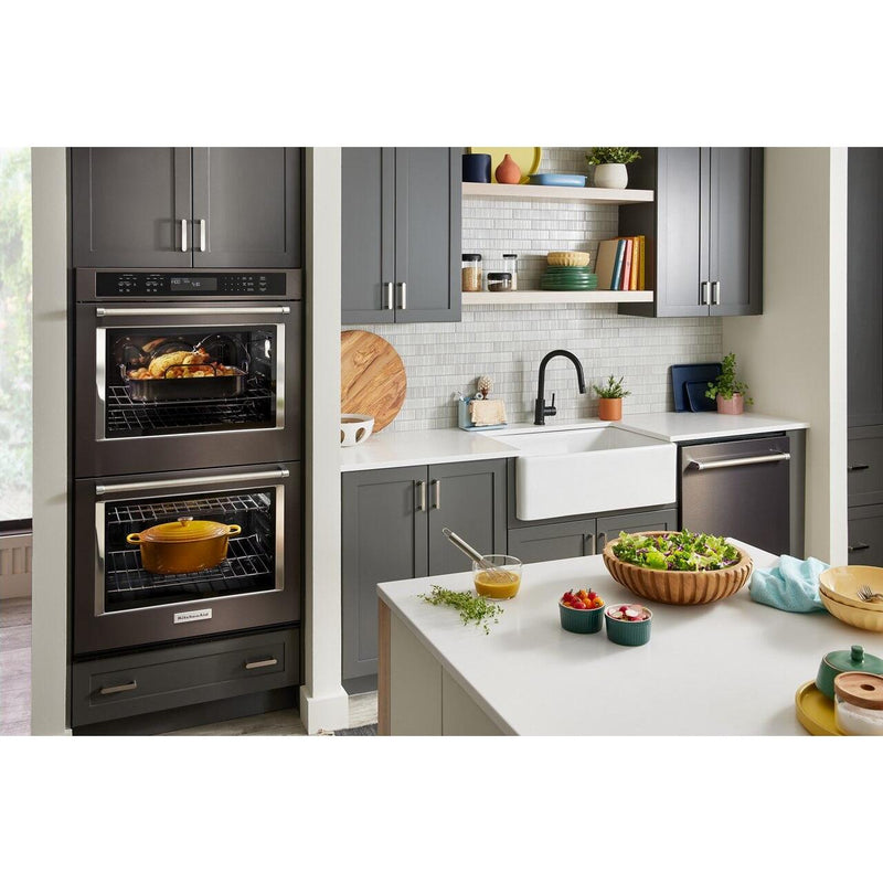 KitchenAid 30-inch, 10 cu. ft. Built-in Double Wall Oven with Air Fry KOED530PBS IMAGE 6
