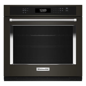 KitchenAid 30-inch, 5.0 cu. ft. Built-in Wall Oven with Air Fry KOES530PBS IMAGE 1