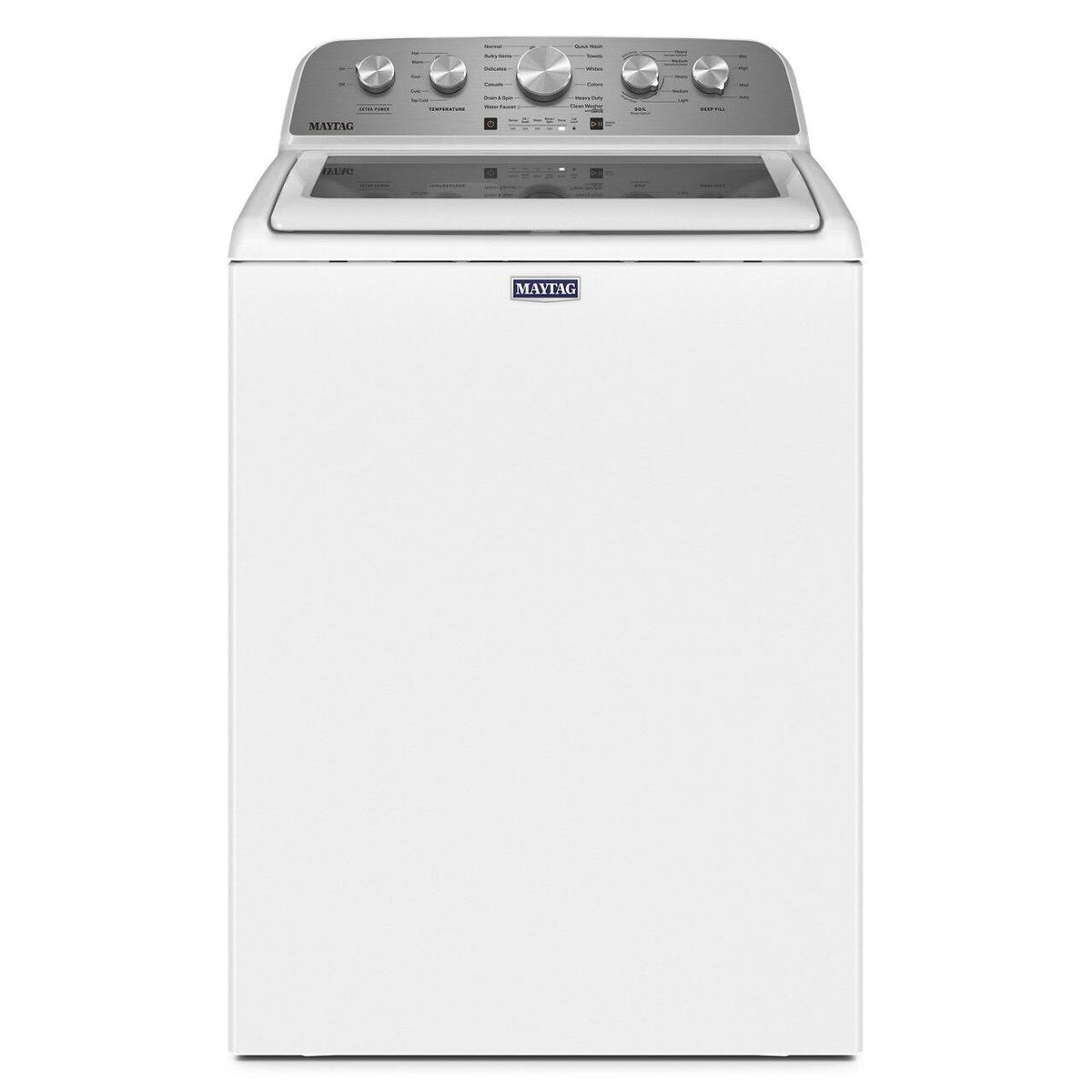 Maytag Top Load Pair (MVW5435PW-YMED5430MW) - White Maytag Top Load Pair (MVW5435PW-YMED5430MW) - White