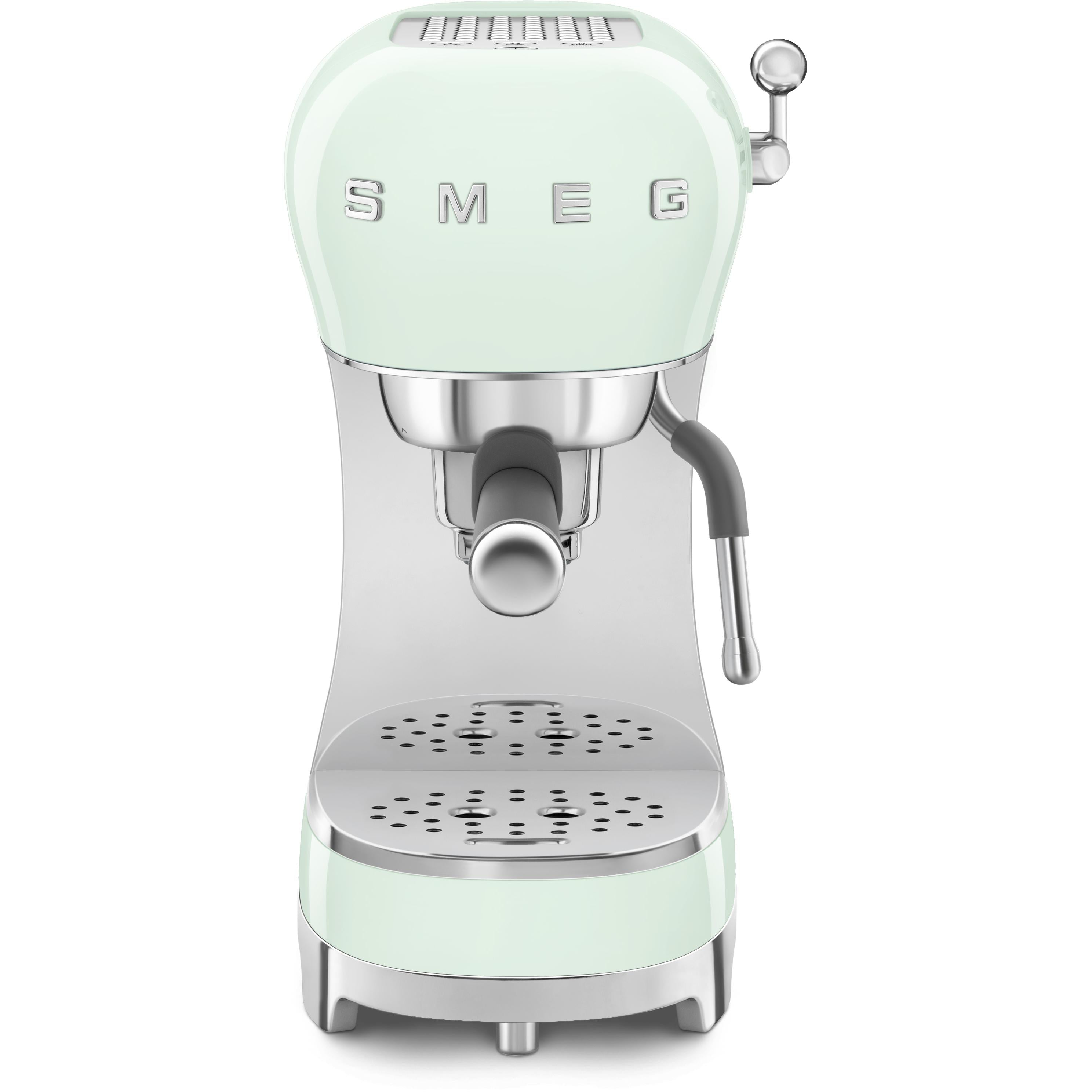 Smeg Retro-Style Manual Espresso Coffee Machine ECF02PGUS IMAGE 1