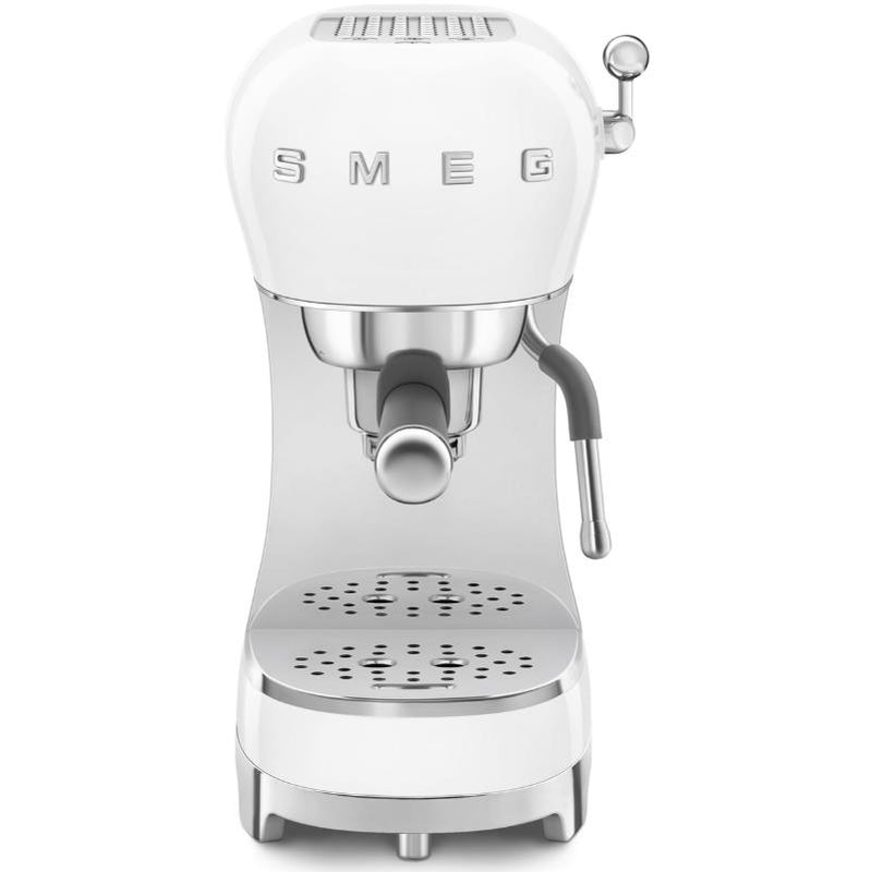 Smeg 50's Style Espresso Manual Espresso Machine ECF02WHUS IMAGE 1