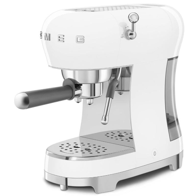 Smeg 50's Style Espresso Manual Espresso Machine ECF02WHUS IMAGE 5