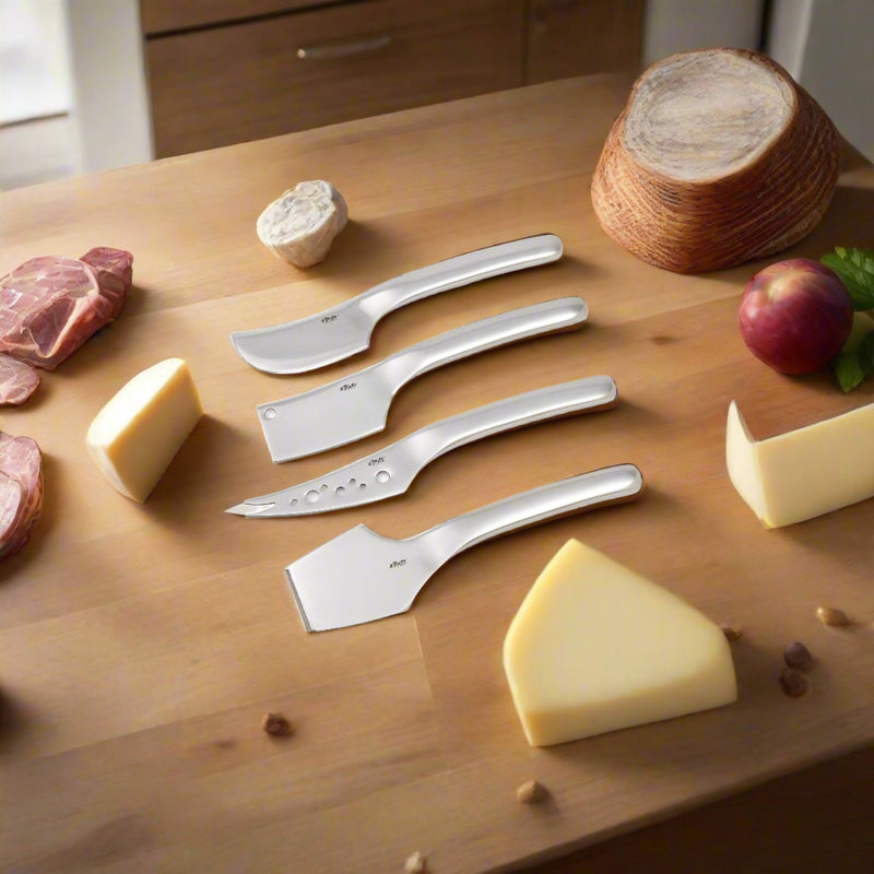 il Piatto Pieno Messi 4-Piece Cheese Knife Set 78630