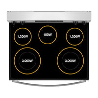 Whirlpool 30-inch Freestanding Electric Range YWFES3330RZ IMAGE 11