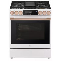 LG 30-inch Slide-in Gas Range with Convection Technology LSGS6338N IMAGE 1