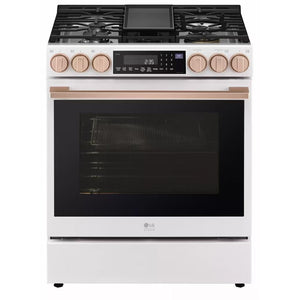 LG 30-inch Slide-in Gas Range with Convection Technology LSGS6338N IMAGE 1