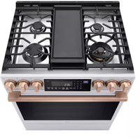 LG 30-inch Slide-in Gas Range with Convection Technology LSGS6338N IMAGE 7