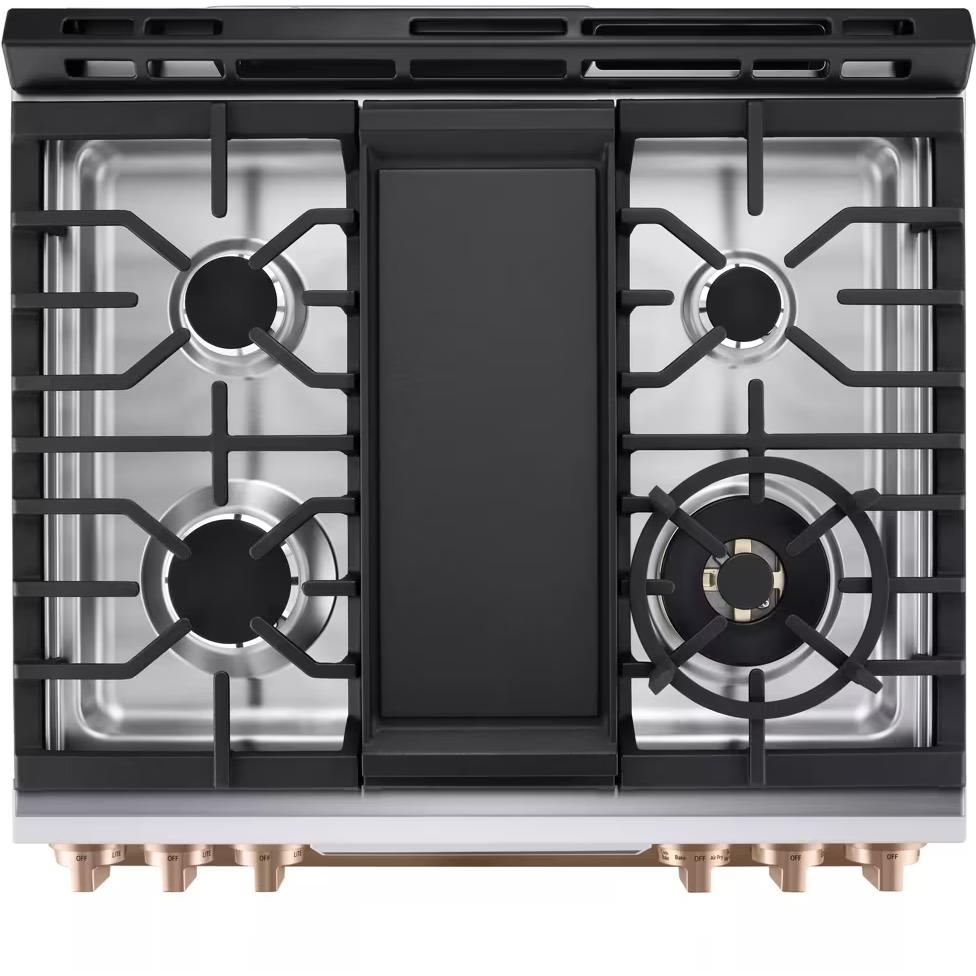 LG Studio 30-inch Slide-in Gas Range with Convection Technology LSGS6338N IMAGE 8