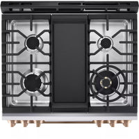 LG Studio 30-inch Slide-in Gas Range with Convection Technology LSGS6338N IMAGE 8