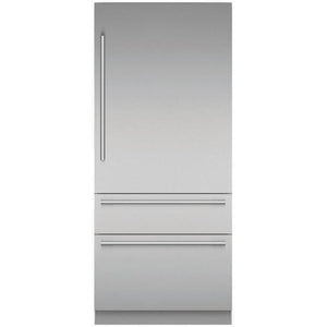 Thermador 36-inch, 19 cu. ft. Built-in Bottom Freezer Refrigerator with Home Connect T36BB110SS IMAGE 1