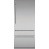 Thermador 36-inch, 19 cu. ft. Built-in Bottom Freezer Refrigerator with Home Connect T36BB120SS IMAGE 1