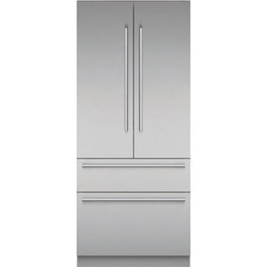 Thermador 36-inch, 18.9 cu. ft. Built-in French 4-Door Refrigerator with Home Connect T36BT110NS IMAGE 1